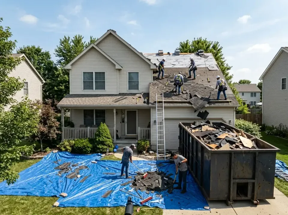 roof-replacement-debris-remova-004 — frequently asked questions, Cheapest Dumpster Rentals in Monticello, LA